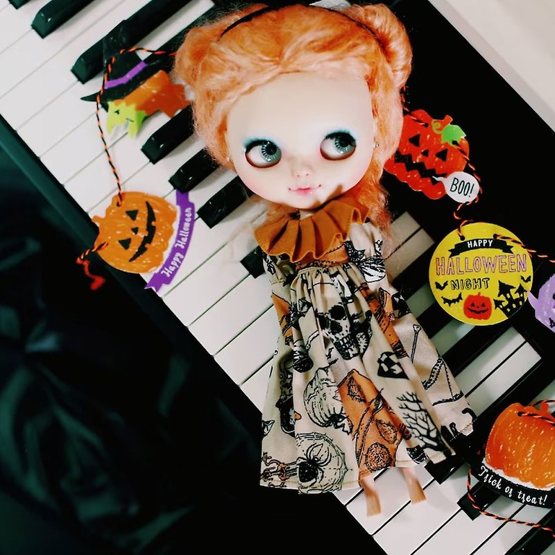 Halloween is coming! / Doll clothes for Neo Blythe , Pullip ,Licca dolls. - Other - Cotton & Hemp 