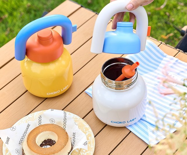 CHAKO LAB Linlin Kettle ケトル 1,000ml 新色】LINLIN KETTLE 1000ml 強力保温・保冷ストローボトル - ショップ