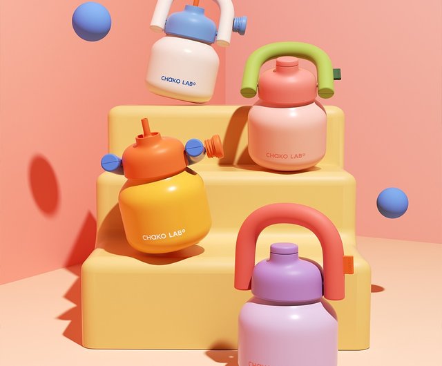 新色】LINLIN KETTLE 1000ml 強力保温・保冷ストローボトル - ショップ