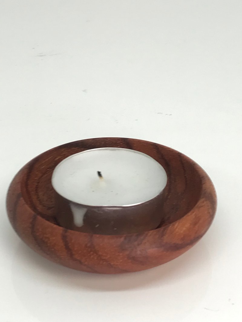 Log candle holder - เทียน/เชิงเทียน - ไม้ 