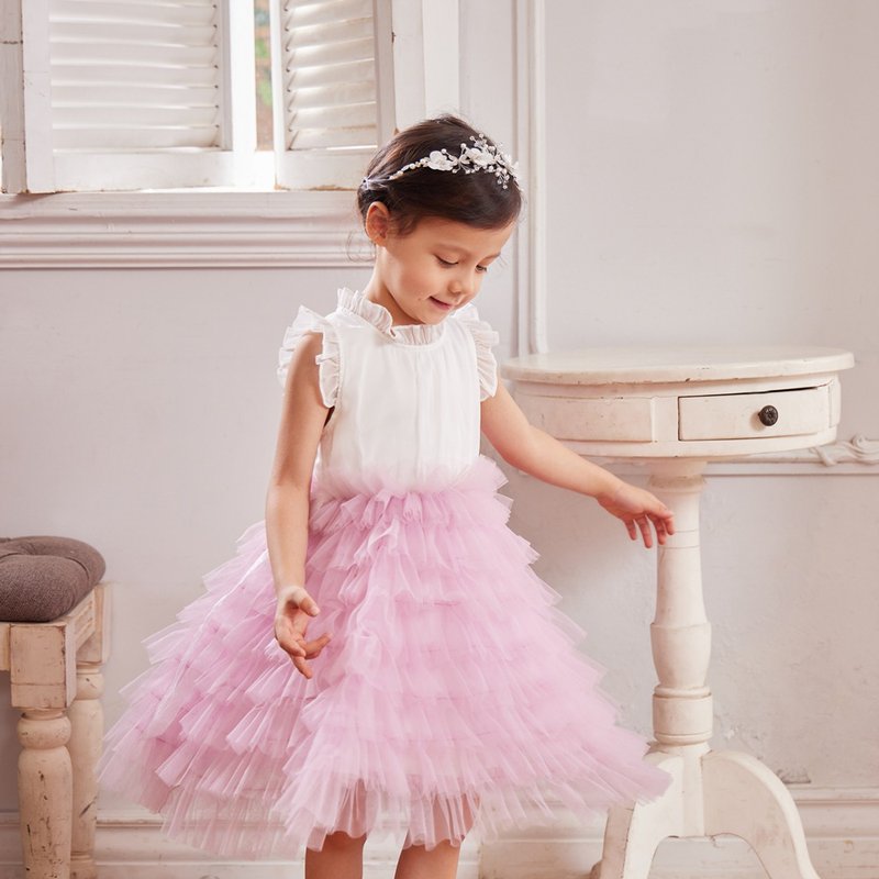 Flower girl lace dresses - Kids' Dresses - Polyester Purple