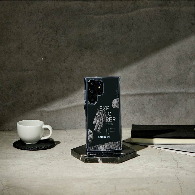 登月計畫防摔透明SAMSUNG手機殼 - 手機殼/手機套 - 塑膠 多色