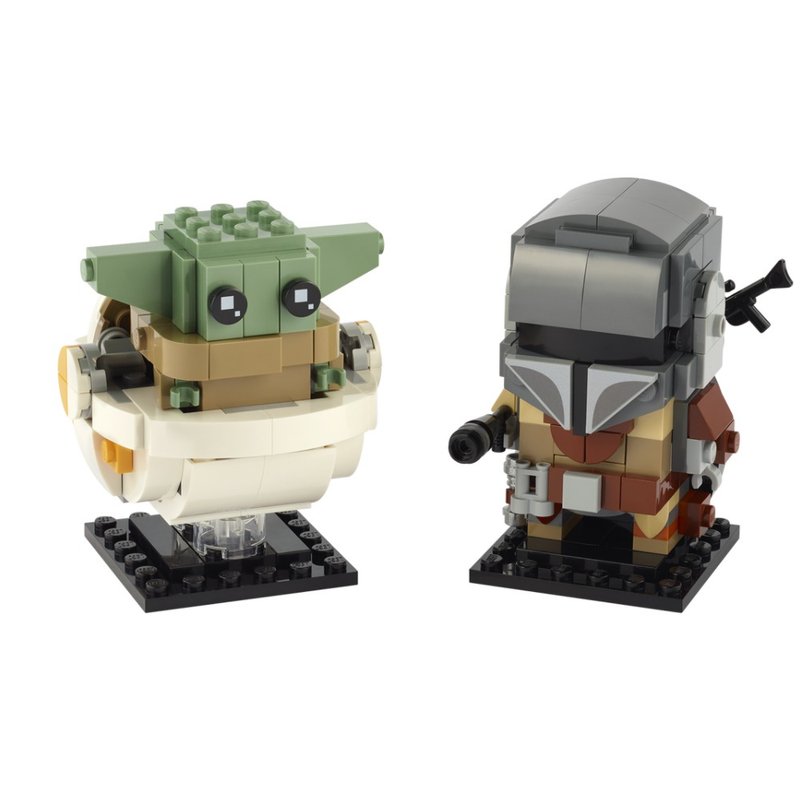 LEGO 75317 大頭系列 曼達洛與尤達寶寶 - 公仔/玩偶 - 其他材質 