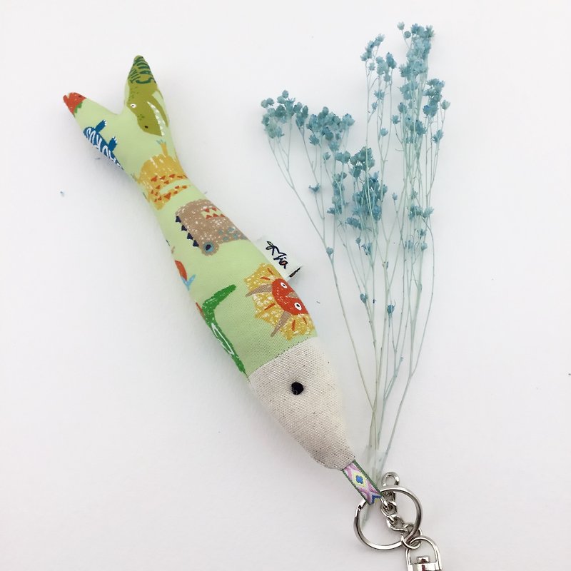 Every year, there are fish charms / key rings - the most cute gift - พวงกุญแจ - ผ้าฝ้าย/ผ้าลินิน 