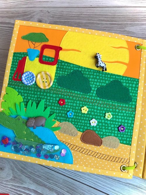 Farm Quiet Book Pattern, Felt Activity Book, Quiet Book Pages, Busy Book  Pattern - Shop UmkaFeltBook Knitting, Embroidery, Felted Wool & Sewing -  Pinkoi