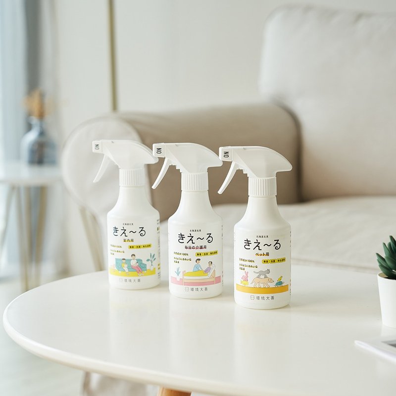 環境大善 日本製純天然消臭噴霧 寵物用 280ml - 寵物沐浴乳/洗毛精 - 濃縮/萃取物 白色