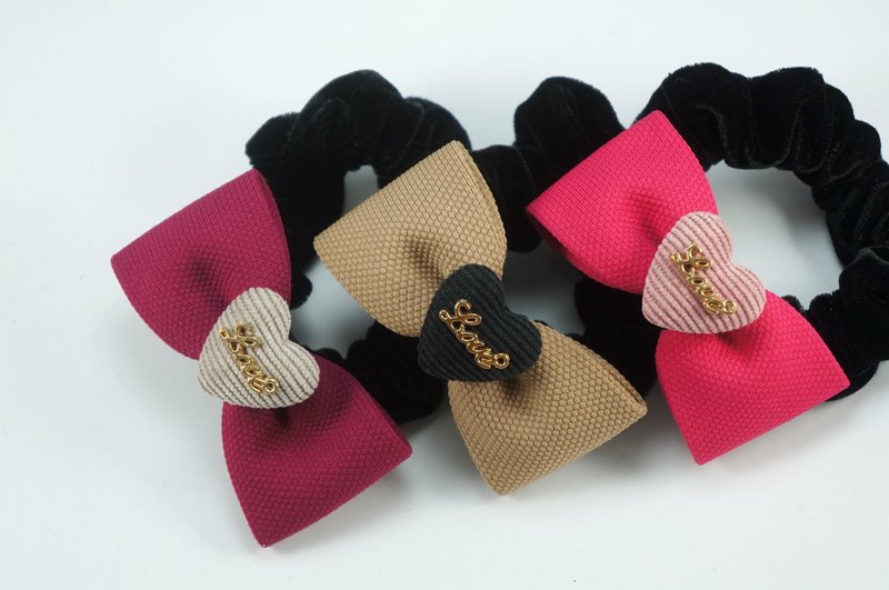 D2-comfortable and durable scrunchie hair tie hair band scrunchie ponytail princess head type - เครื่องประดับผม - วัสดุอื่นๆ หลากหลายสี