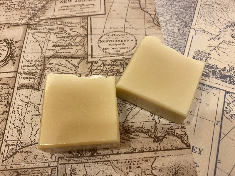 Avocado Mountain Tea Milk Soap-Old soap over one year - Soap - Plants & Flowers Green
