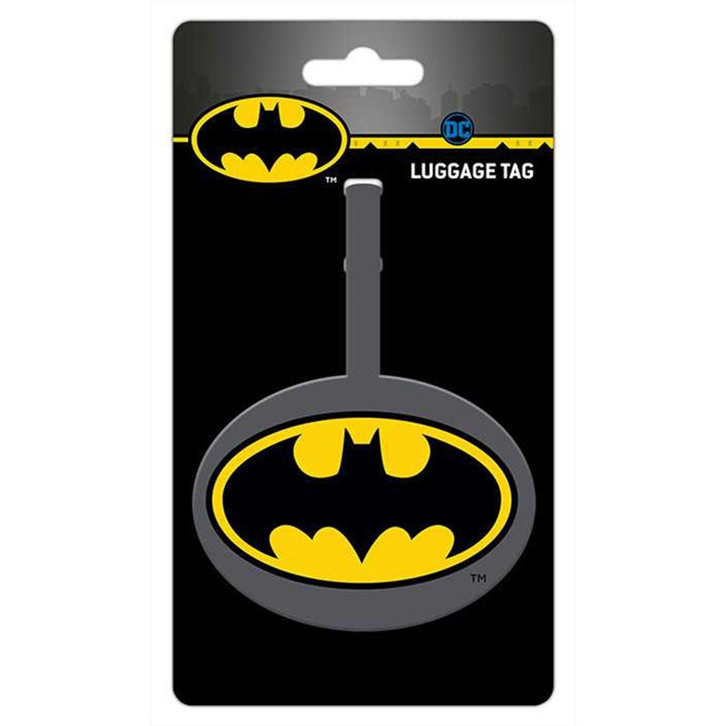 【DC】Batman - LOGO luggage tag - Luggage Tags - Other Materials Multicolor