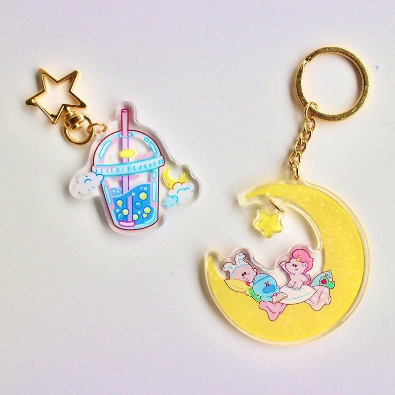 New Glitter Charm for ICIF - Charms - Plastic Pink