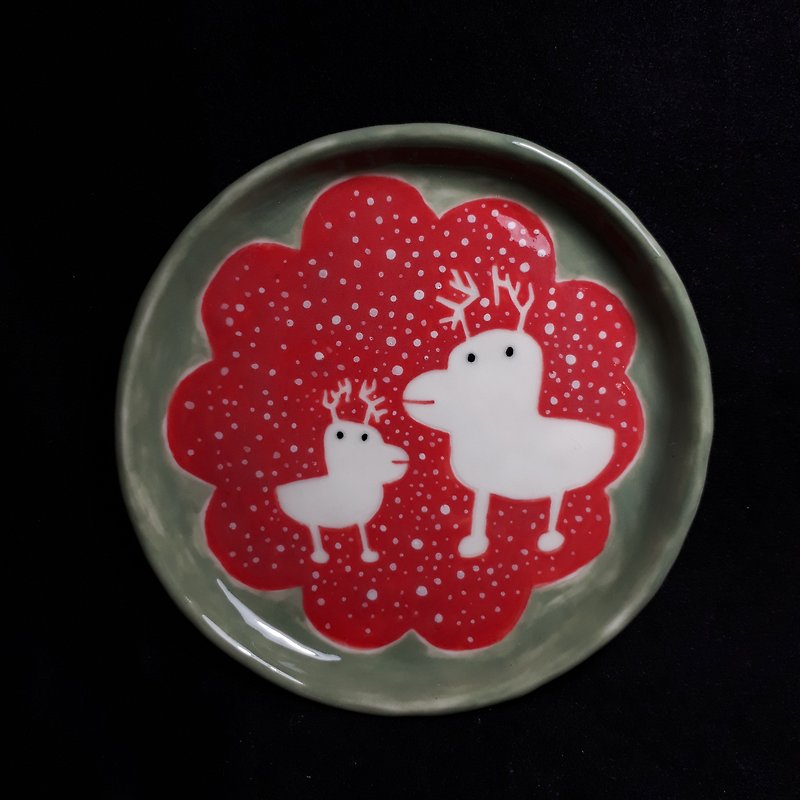 Elk saucer - Plates & Trays - Porcelain 
