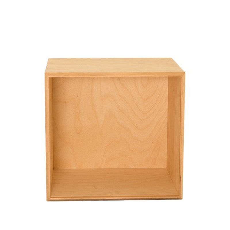 ストレージ。ネストグローブボックス─単一のセル（木の色）─ドア[愛] - キッズ家具 - 木製 