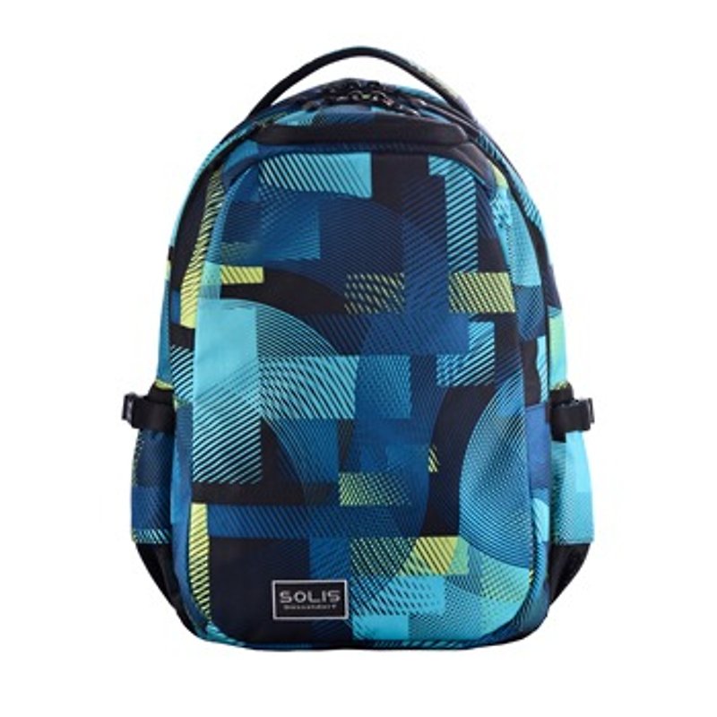 SOLIS Circus Series│13'' Ultra+ Basic Laptop Backpack│Playful Blue - Laptop Bags - Other Materials Multicolor