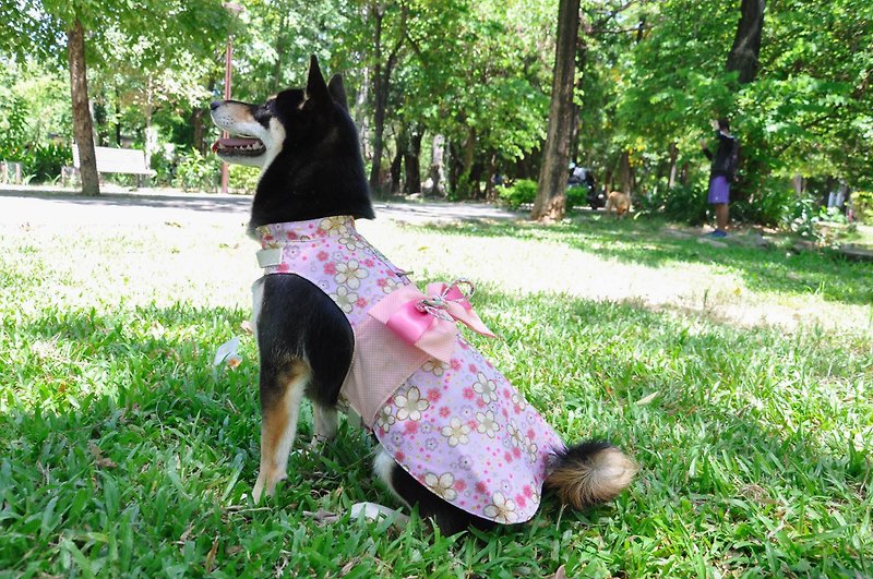 Among_dog harness_Japanese浴衣（大きいサイズ） - 洋服・帽子 - コットン・麻 