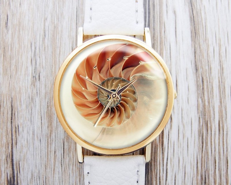 Spiral Shell-Ladies' Watches/Men's Watches/Unisex Watches/Accessories【Special U Design】 - Women's Watches - Other Metals White