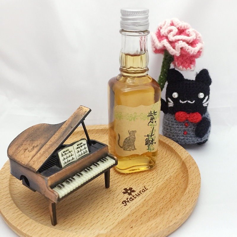 Carnation confession cat ~ I love your mom gift set (cat and carnations own sound color can choose) - Sauces & Condiments - Other Materials 
