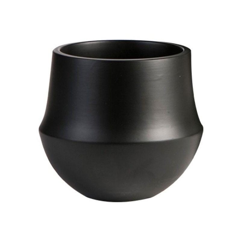 D & M│FUSION curve cup (large) - Plants - Other Materials Black