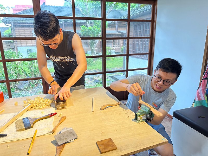 見學職人系列課程 鉋刀製筷 漂流木湯匙 - 木工/竹藝 - 木頭 