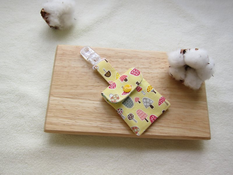 【平安福袋】愛麗絲的彩色香菇朵朵平安福袋(黃色) - 滿月禮物 - 其他材質 黃色