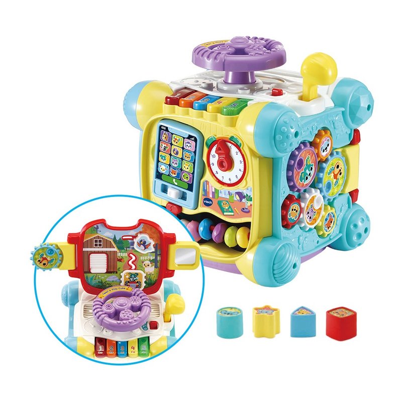 Vtech　6合1方向盤探索學習寶盒 - 寶寶/兒童玩具/玩偶 - 塑膠 