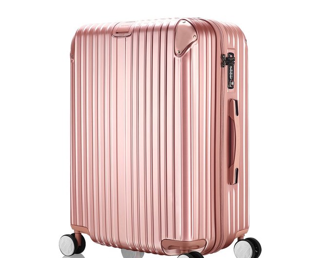 Voyager luggage store rose gold