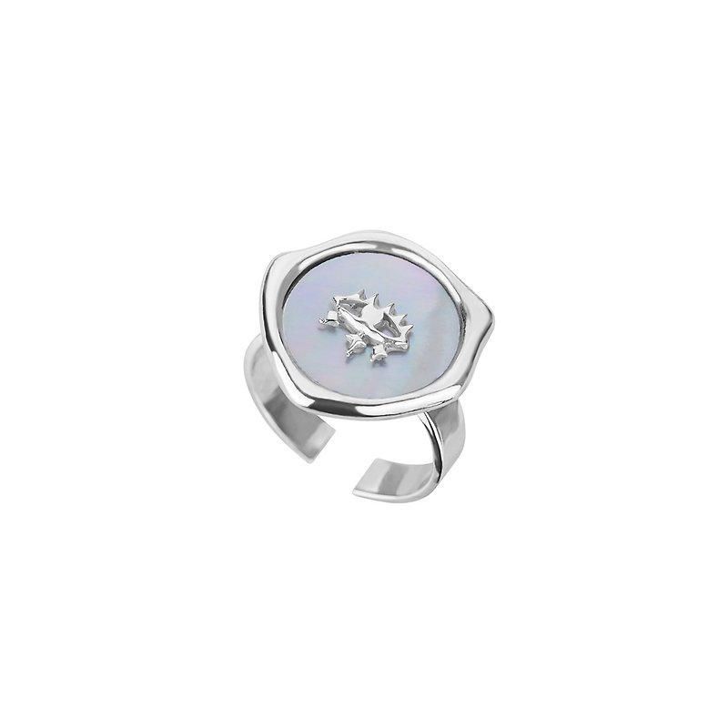LOVE YOURSELF series ring - General Rings - Sterling Silver Silver