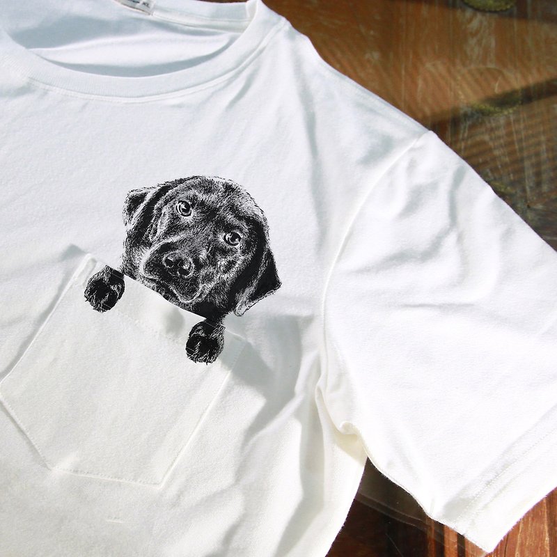 [Pocket Zoo] Roxy - Men's T-Shirts & Tops - Cotton & Hemp White