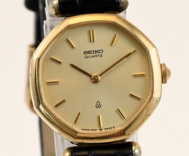 SEIKO Dolce オクタゴン クォーツ腕時計 シャンパンゴールド 2025年最新】Yahoo!オークション -オクタゴン(セイコー)の中古品