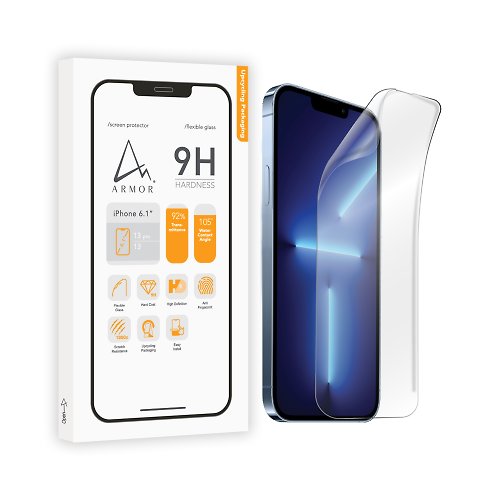 ARMOR ARMOR iPhone 系列軟性玻璃9H高清螢幕保護貼