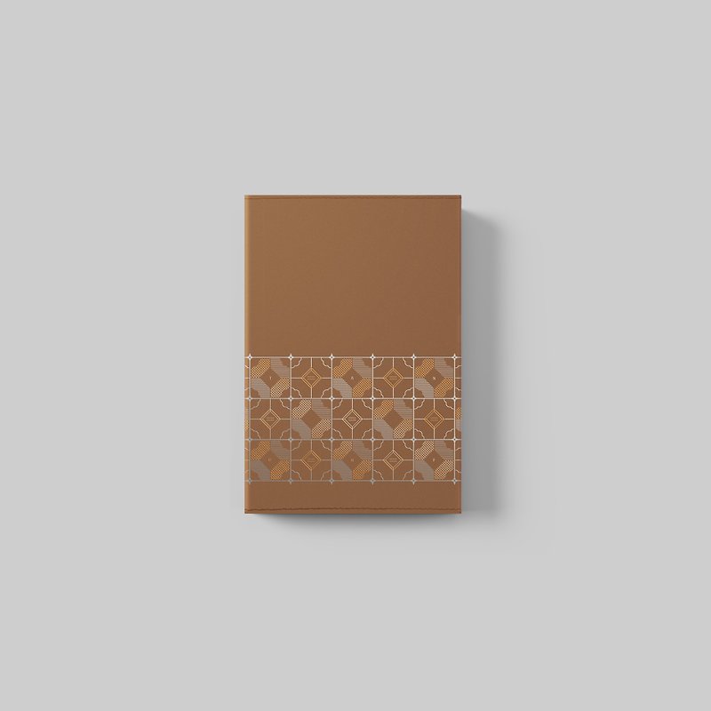 TAKE A NOTE × OLD HOUSE FACE CO-BRANDING BOOK COVER - RETRO A6 - Book Covers - Paper Brown