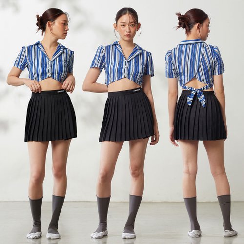 APRILPOOLDAY / Hawaii Crop Shirt - Shop APRILPOOLDAY Women's