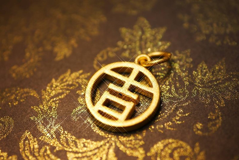 Gold Pendant-Lucky Pendant-Gold 9999 - Necklaces - 24K Gold Gold
