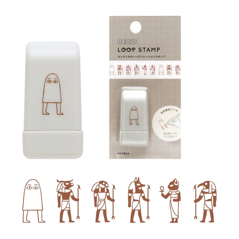 MATOKA DECO LOOP STAMP Divine - 印鑑・スタンプ - その他の素材 