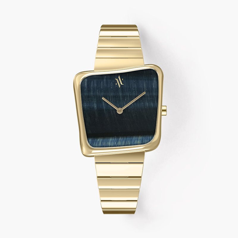 VANNA(凡娜) NEBULA 系列 鷹眼石錶面手錶 - 女錶 - 不鏽鋼 金色
