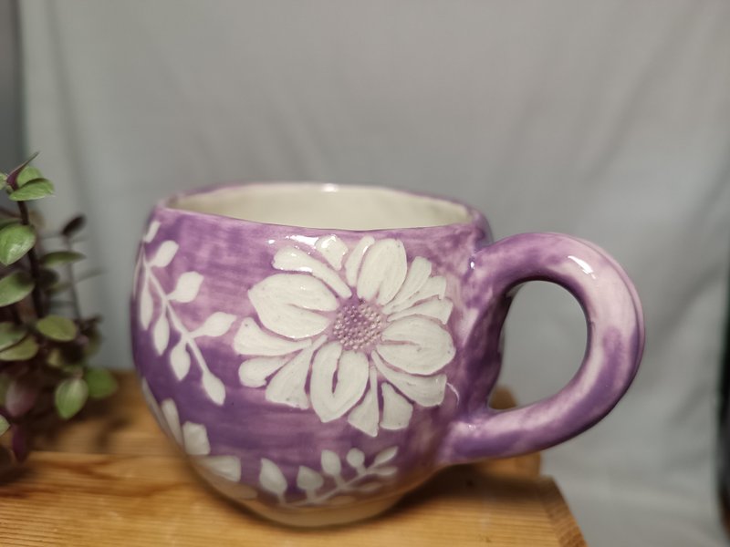 緩緩-手作杯 - 咖啡杯/馬克杯 - 陶 