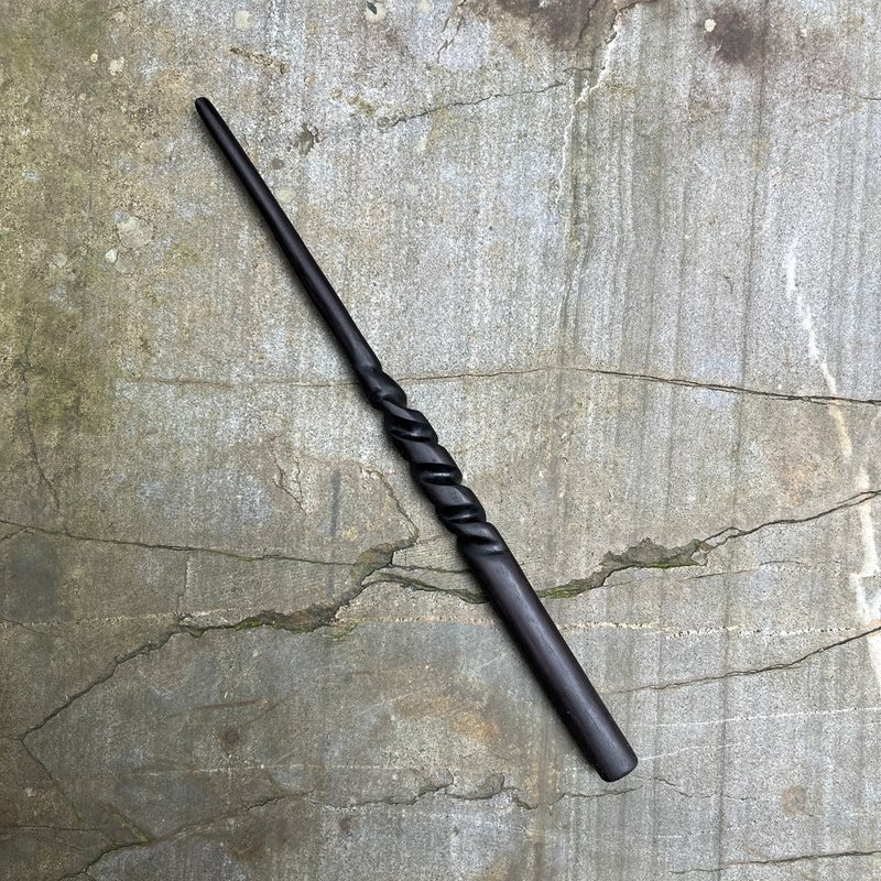 我製杖　魔杖　佛來敵　手工魔杖　法杖 - 擺飾/家飾品 - 木頭 綠色