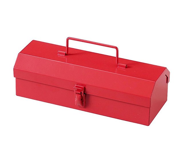 Japan Magnets retro industrial style small tool box/pencil box/storage box  (red) - Shop sussliving Pen & Pencil Holders - Pinkoi