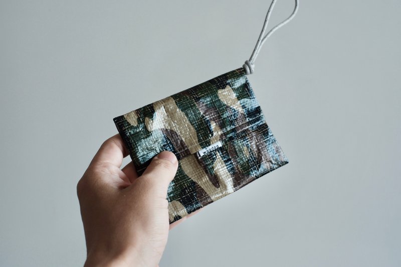 [tissue case] CAMO Ultra-lightweight, water-repellent polyethylene tissue case - กระเป๋าเครื่องสำอาง - ไฟเบอร์อื่นๆ หลากหลายสี