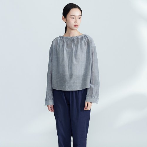不服 bufu original 城市禪風 桑蠶絲麻 夏季透明防曬襯衫 空調衫 SH210508