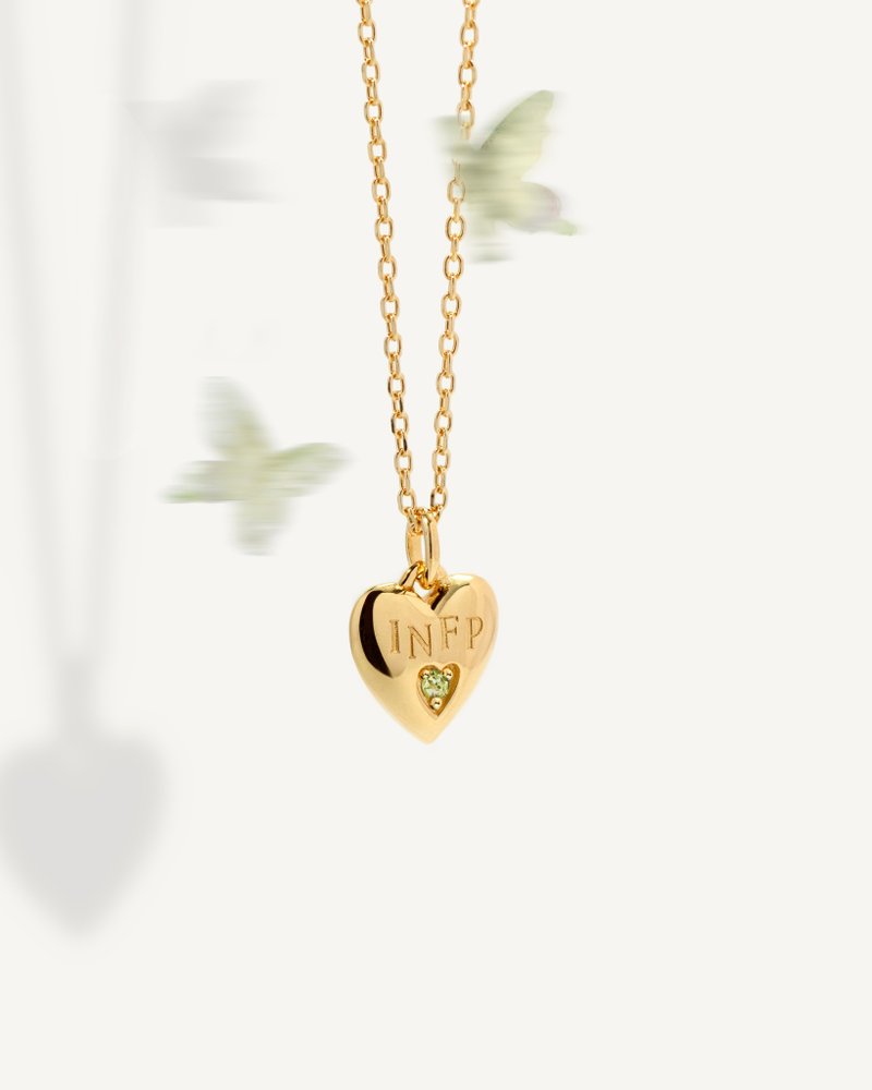 MBTI Necklace │ Diplomats 外交家項鍊 - 項鍊 - 純銀 金色