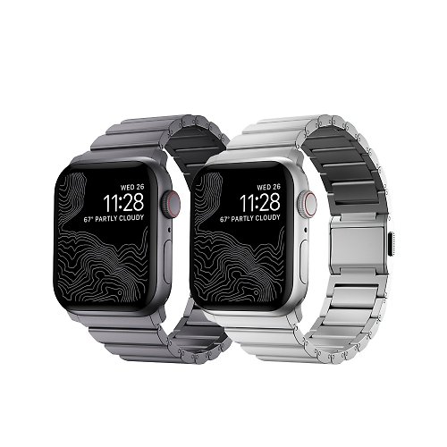 SW 智慧3C週邊生活館 【美國NOMAD】Apple Watch超輕量鋁金屬錶帶-49/45/44/42mm