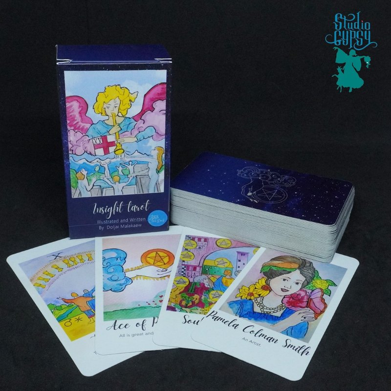 Insight Tarot  by doljai malakeaw - 卡片/明信片 - 紙 