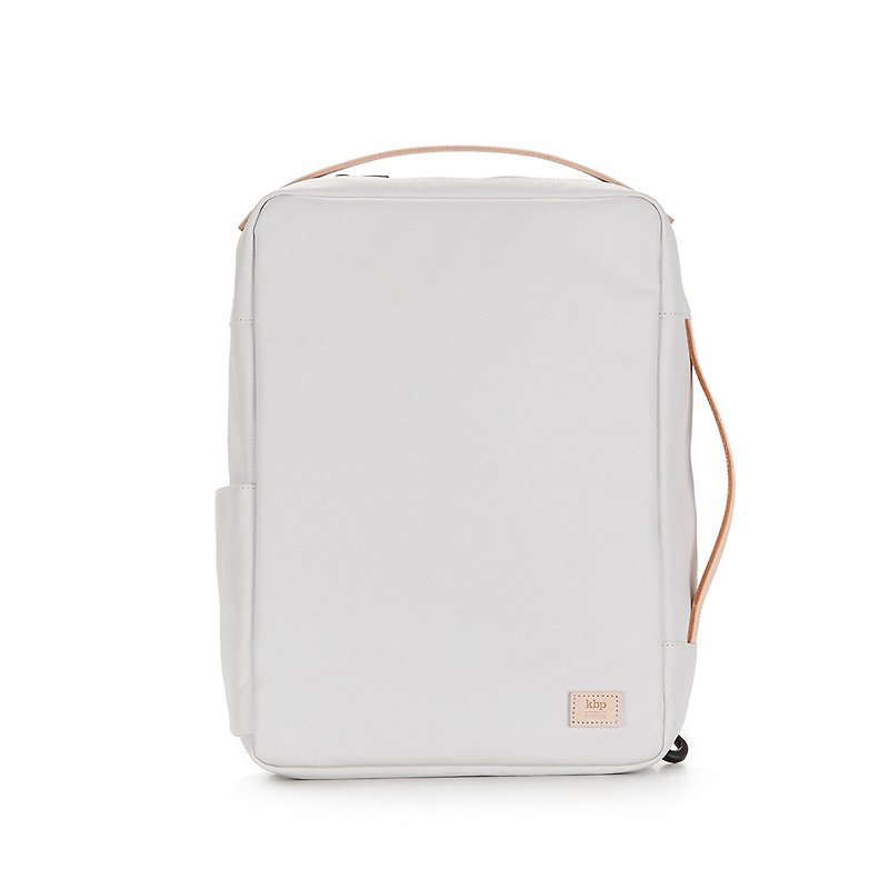 RAWROW-Co-branded series-KBP joint--UNIVERSE-13吋 backpack-rice-RBP940OW - Backpacks - Cotton & Hemp White