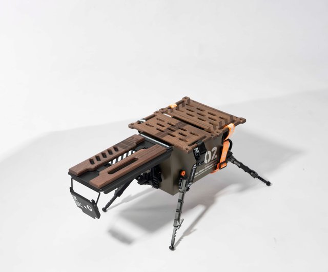 Medium】Storage Dog Picnic Box【カーキ】タクティカルキャンプ