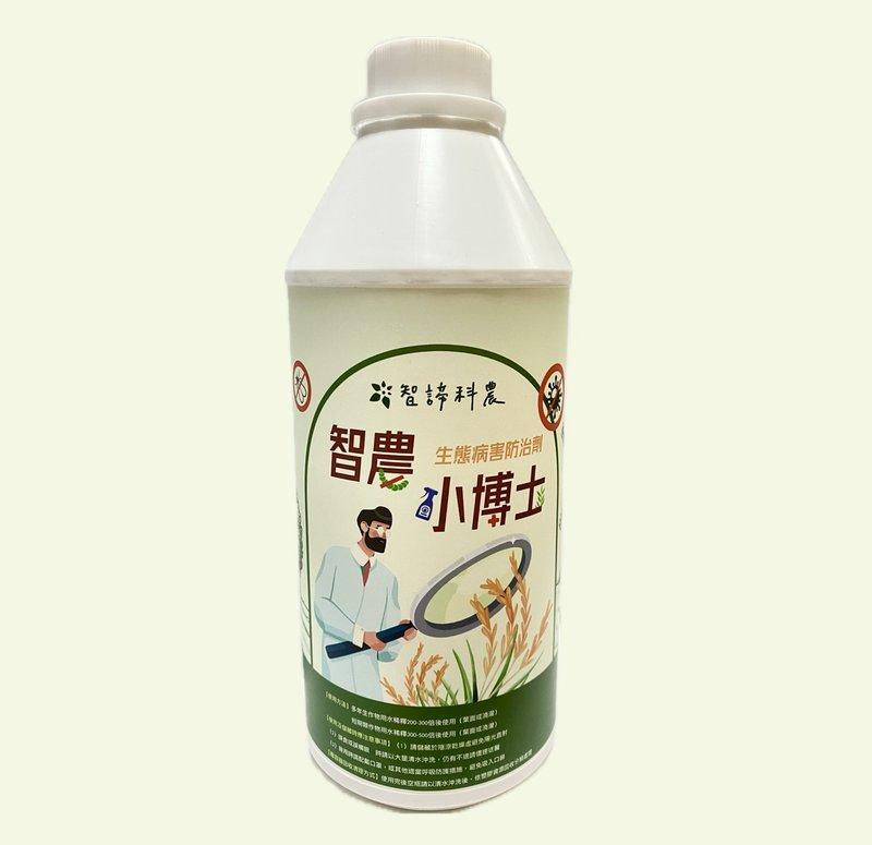 智農小博士-生態病害防治劑(植保製字第01028號)-1L(瓶裝) - 花藝/盆栽/植栽 - 濃縮/萃取物 咖啡色