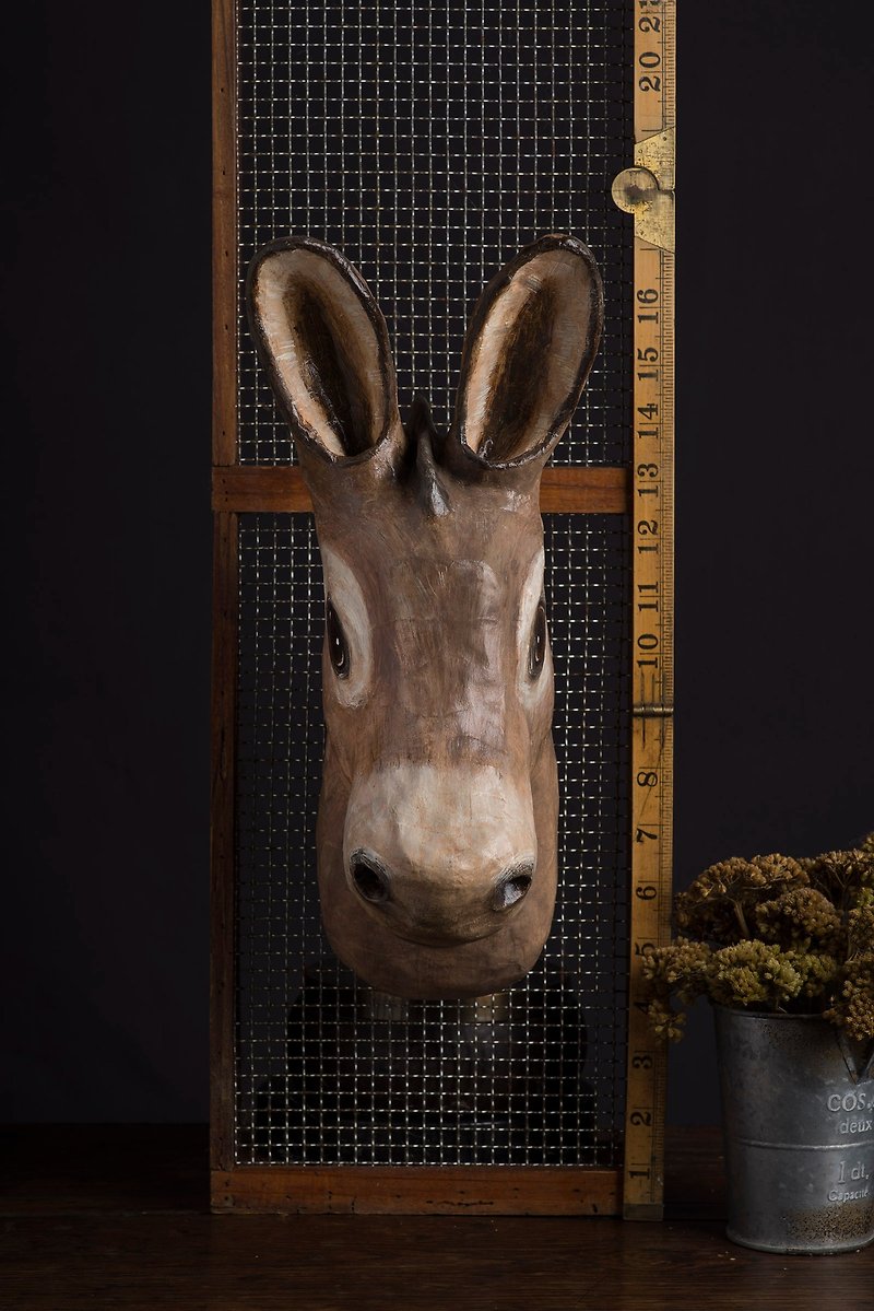 donkey paper mache wall mount - Wall Décor - Paper 