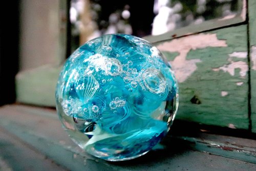 Kun’s Crystal 坤水晶 紙鎮・星空系列 | 玻璃熾造 工坊手作