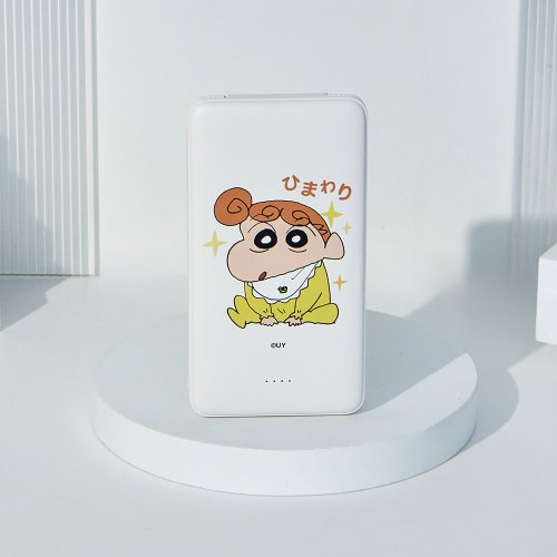 TOYSELECT 蠟筆小新野原向日葵雙線快充10000mAh行動電源
