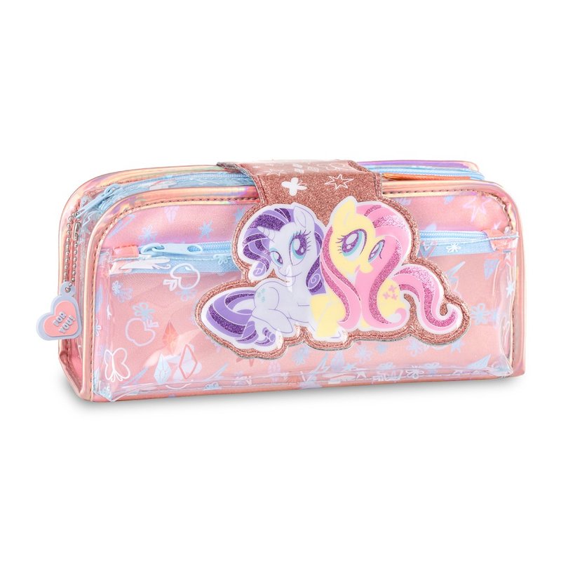 彩虹小馬聯名 2in1 趣味鉛筆盒-甜蜜寶莉 FunTime - 鉛筆盒/筆袋 - 聚酯纖維 粉紅色