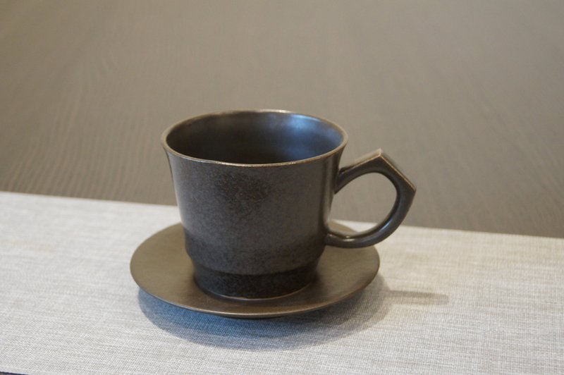 Muyue Cup Muyue Cup Set-Iron Grey - Cups - Pottery Brown